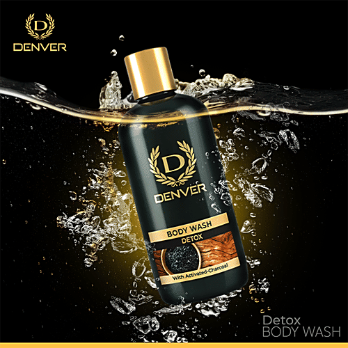 Buy Denver Detox Body Wash With Activated Charcoal Online at Best