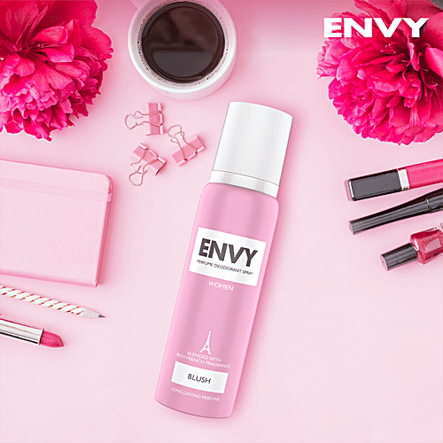 Envy Blush Perfume Deodorant Spray - Long-Lasting, For Women, 120 ml  