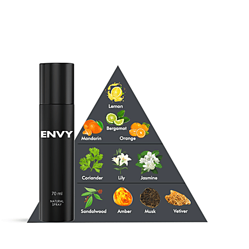 Envy Natural Spray - Aromatic Fragrance, For Men, 70 ml  