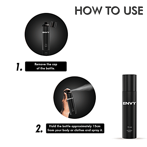 Envy Natural Spray - Aromatic Fragrance, For Men, 70 ml  