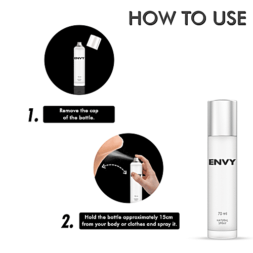 Envy Natural Spray - Aromatic Fragrance, For Women, 70 ml  