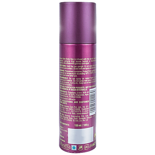Buy Vanesa Babe Deodorant Body Spray Refreshing Fragrance Online at Best Price of Rs 160