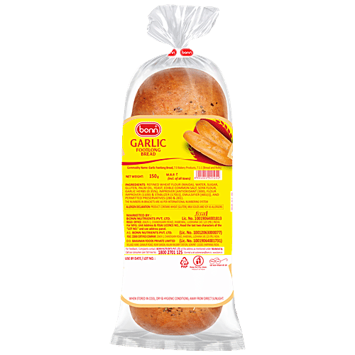 Buy Bonn Garlic Footlong Bread Made From Premium Flour, Great Taste