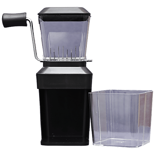 Apex Chilly & Dry Fruit Grinder Stainless Steel Blade - ABS Body, Unbreakable Container, 1 pc  