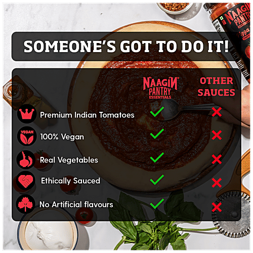 Buy NAAGIN Pantry Essentials Pizza Sauce Adds Flavour Online at Best