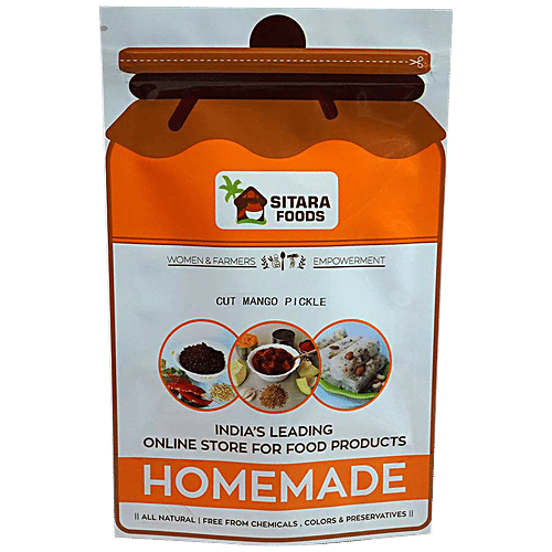 Buy Sitara Foods Andhra Avakaya Cut Mango Pickle, Andhra Style Online