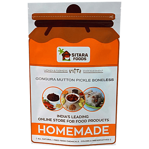 Buy Sitara Foods Gongura Pickle Andhra Style Online at Best Price of Rs