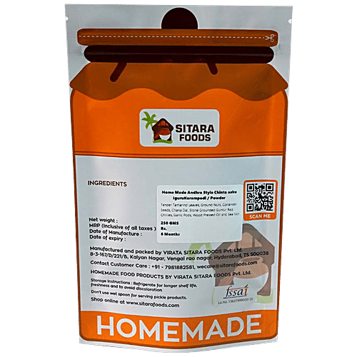 Buy Sitara Foods Chinta Aaku Iguru Karam Podi / Powder Online at Best