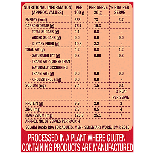 Aashirvaad Multi-Millet Mix With Quinoa - Mixed Flour, Rich In Fibre & Protein, 80 g  