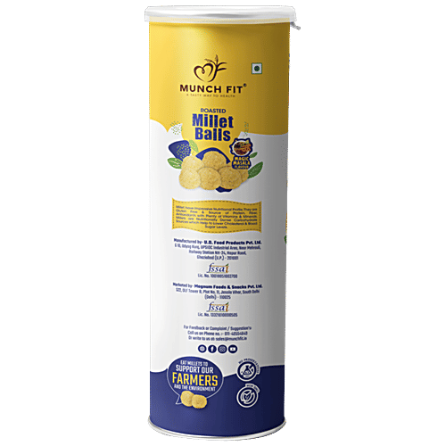 Buy Munch Fit Roasted Millet Balls Magic Masala Flavour Online at