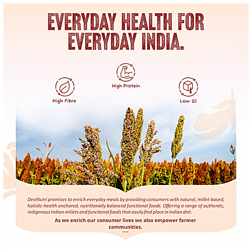 Desi Nutri Multi Millet Roti Mix - Rich In Calcium & Fibre, 450 g  