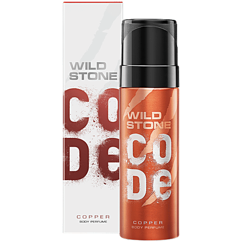 Wild Stone Code Copper Body Perfume - Refreshing & Long-Lasting Fragrance, For Men, 150 ml