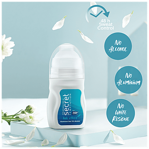 Secret Temptation Deodorant Roll - Talc Effect, For Women, Refreshing & Longlasting Fragrance, 50 ml  