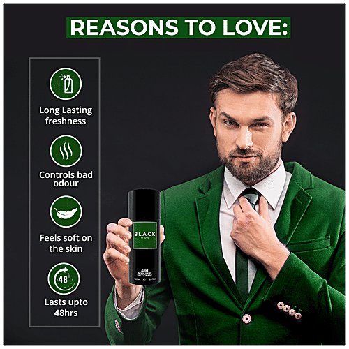 Buy ColorBar 48H Body Spray Deodorant Black Oud, LongLasting