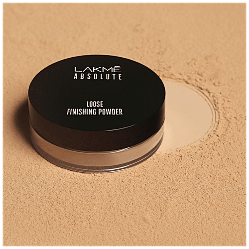 Lakme Absolute Loose Finishing Powder - Lightweight, Long-Lasting, 8 g Ivory 