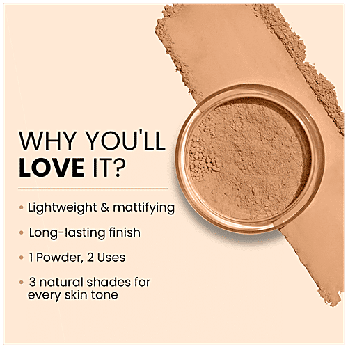 Lakme Absolute Loose Finishing Powder - Lightweight, Long-Lasting, 8 g Beige 