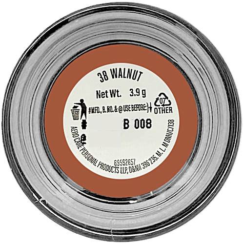 Lakme Absolute Creme Concealer - Evens Out Your Skin, Conceals Dark Spots & Blemishes, 9 g 38 Walnut