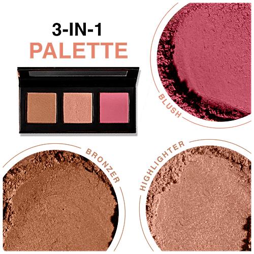 Buy Lakme Absolute Facelift Palette 3In1, Bronzer, Highlighter