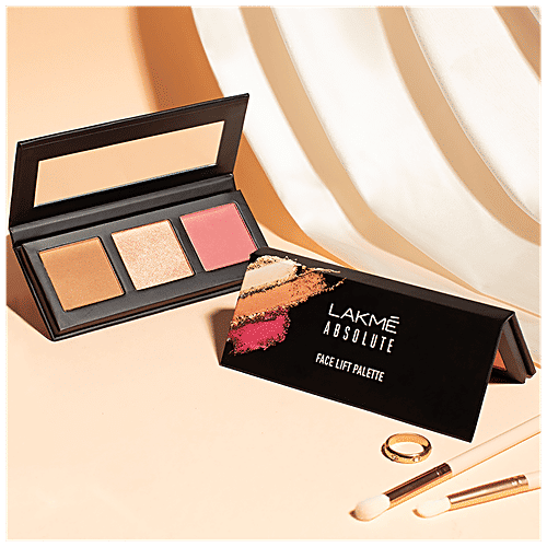 Buy Lakme Absolute Facelift Palette 3In1, Bronzer, Highlighter