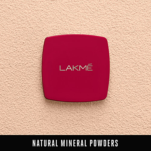 Lakme Forever Matte Compact, 9 g Natural Beige Smooth Finish, Lasts for 12 Hours, Even Toned Look