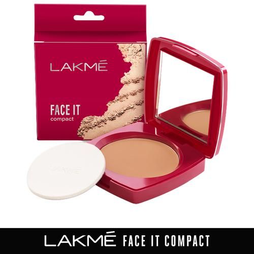 Buy Lakme Face It Compact - Lightweight, Smooth Finish Online at Best ...