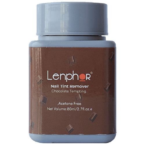 Buy Lenphor Nail Tint Remover Removes Nail Paint Stains Instantly, Acetone Free Online at Best