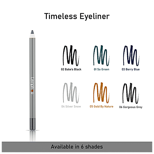 Lenphor Timeless Eye Liner - Creamy Soft Application, Non-Transferable, Smudge Proof, 1.2 g Berry Blue 03 