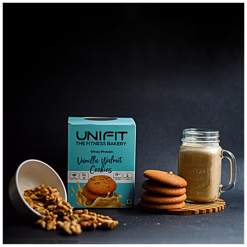 Buy Unifit Whey Protein Vanilla Walnut, Cookie Bakery Biscuit Online
