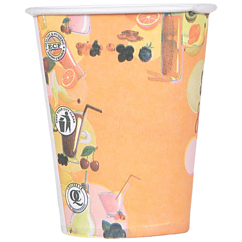 Buy Nabhas Regular Printed Paper Cup EcoFriendly, Biodegradable