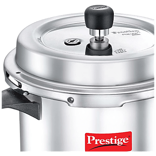 Buy Prestige Aluminium Outer Lid Pressure Cooker Induction Base, With Handle, Silver, Popular