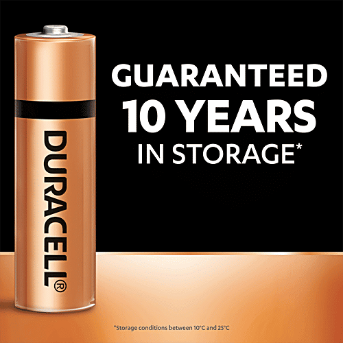 Buy Duracell Alkaline AA Batteries 2X Longer Lasting Online at Best