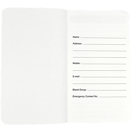 Gravity A6 80 GSM 160 Pages Ruled Palm Notebook - Tan, 15.5 x 9 cm, 1 pc  Premium-Quality
 Attractive Design