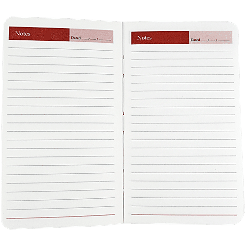 Gravity A6 80 GSM 160 Pages Ruled Palm Notebook - Tan, 15.5 x 9 cm, 1 pc  Premium-Quality
 Attractive Design