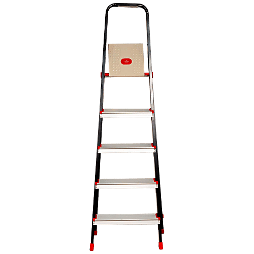Buy Prestige Household Ladder 5 Steps, Black/Sliver, Clean Home, High