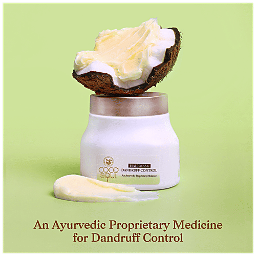 Buy Coco Soul Dandruff Control Hair Mask With Neem & Methi, Soothes