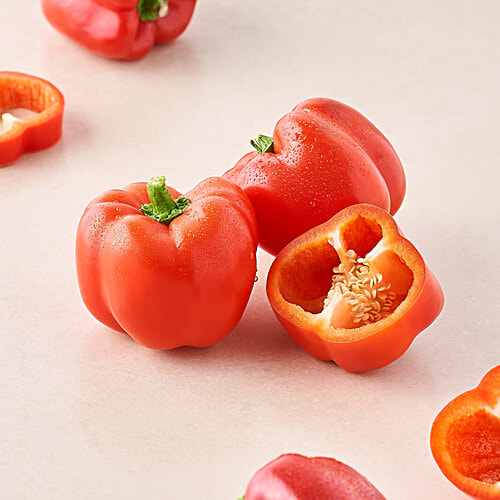 fresho! Capsicum Red, 350 g (2 pcs) 