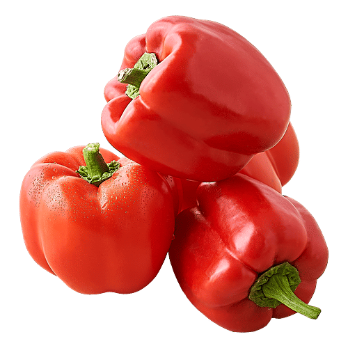fresho! Capsicum Red, 350 g (2 pcs) 