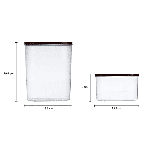 Buy MTL Kitchen Storage Container Set Durable, Red Online at Best