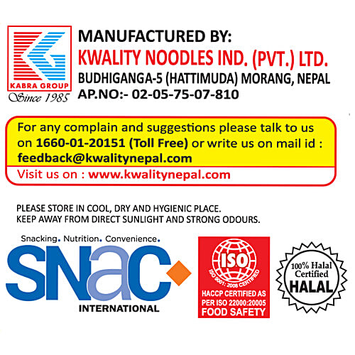 Kab's Jackpot Cheese & Butter Instant Noodles - Hot Chicken, Rich In Calcium, Iron & Vitamins, 100 g Pouch 