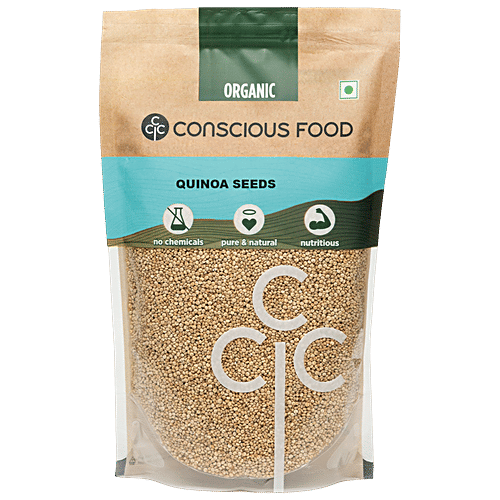 Buy Conscious Food Quinoa Seed White, Organic Online at Best Price of