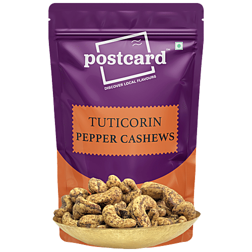 Buy Postcard Tuticorin Pepper Cashews 100 Natural & HandPicked Online at Best Price of Rs