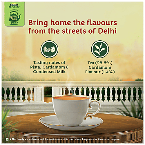 Tata Tea Premium Street Chai Of India - Purani Dilli Ki Mithai Chai, Tasting Notes Of Pista, CardamomÃ‚Â & Condensed Milk, 250 g  