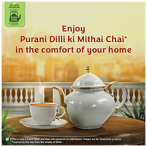 Tata Tea Premium Street Chai Of India - Purani Dilli Ki Mithai Chai, Tasting Notes Of Pista, CardamomÃ‚Â & Condensed Milk, 250 g  