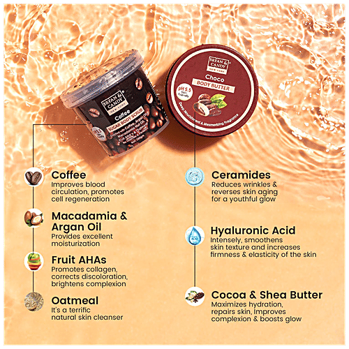 Buy Bryan & Candy Body Polishing Kit Coffee, Scrub & Body Butter, For