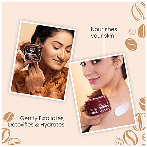 Buy Bryan & Candy Body Polishing Kit Coffee, Scrub & Body Butter, For
