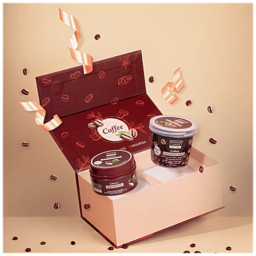 Buy Bryan & Candy Body Polishing Kit Coffee, Scrub & Body Butter, For