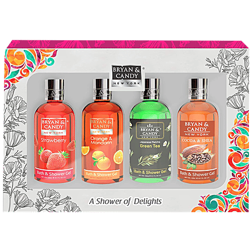 Buy Bryan & Candy Bath & Shower Gel Gift Set Strawberry, Orange