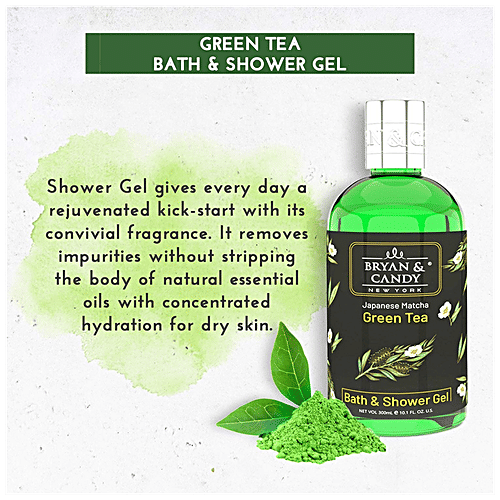 Buy Bryan & Candy Bath Tub Gift Set Green Tea, Complete Home Spa