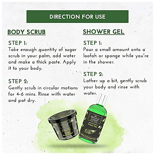 Buy Bryan & Candy Bath Tub Gift Set Green Tea, Complete Home Spa