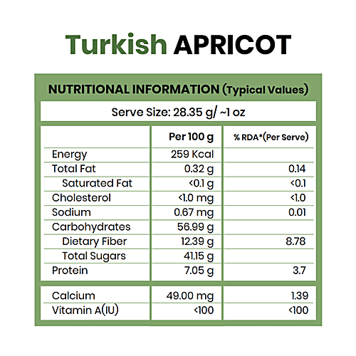 Grocery Farm Turkish Apricots - Premium & Hand Picked, Natural, 200 g